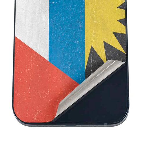 Antigua and Barbuda Flag Distressed iPhone 12 Mini Skin